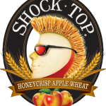 Shock Top Honeycrisp Apple Wheat is a unique, hand crafted brewed hybrid of Belgian wheat beer and sweet cider, with natural Honeycrisp flavor added to produce an innovative brew that is crisp, refreshing and flavorful